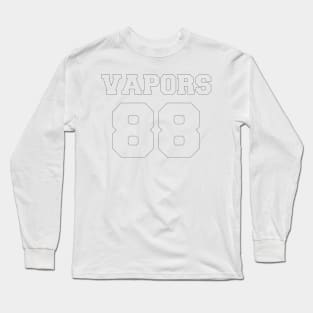 Vapors 88 (black text) Long Sleeve T-Shirt